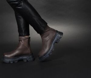 Lofina Stiefeletten taupe 3020 Klara gasoline-underground - LOF 10