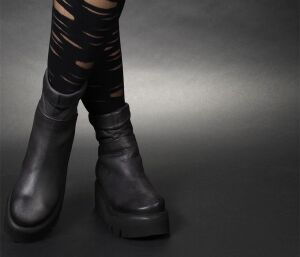 Lofina Stiefeletten grau 3123 maja gasoline-londra - LOF 11