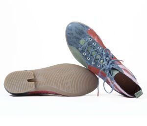 Think Schn&uuml;rschuhe bunt Guad-2 denim/kombi 618-8010 - GUD 666
