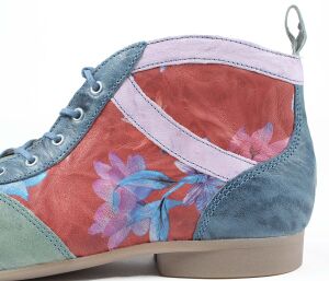 Think Schn&uuml;rschuhe bunt Guad-2 denim/kombi 618-8010 - GUD 666