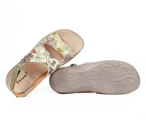Think Sandaletten beige Camilla BOSCO/KOMBI 710-9010 - AML 337