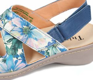 Think Sandaletten blau Camilla electric/kombi 710-9020 - AML 333