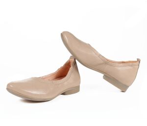 Think Ballerinas beige Guad-2 pallisandro 563-4010 - GUD 662