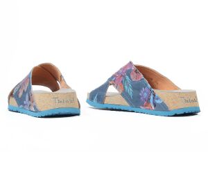 Think Pantoletten blau Koak denim 537-9070 - KOA 30