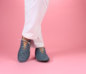 Loints Schnürschuhe Turbo jeans blau 39300-0356 Tegelen - LNT 1525