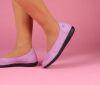 Loints Ballerinas Natural violet lila 68303-0379 Nessersluis - LNT 1543