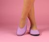 Loints Ballerinas Natural violet lila 68303-0379 Nessersluis - LNT 1543
