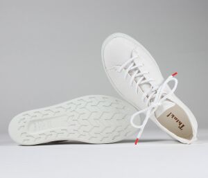 Think Schn&uuml;rschuhe weiss Gring bianco 757-1000 - GRN 30
