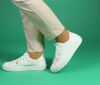 Think Schn&uuml;rschuhe weiss Gring bianco 757-1000 - GRN 30