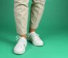 Think Schn&uuml;rschuhe weiss Gring bianco 757-1000 - GRN 30