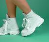 Lofina Stiefeletten wei&szlig; 3680 Sofia gasoline-bianco-ottico - LOF 25
