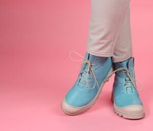 Lofina Stiefeletten türkis 965-sabbia Birte gasoline-acqua - LOF 21