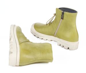 Lofina Stiefeletten gr&uuml;n 965-sabbia Birte gasoline-asparago - LOF 17