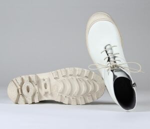 Lofina Stiefeletten weiß 965-sabbia Birte gasoline-bianco-ottico - LOF 16