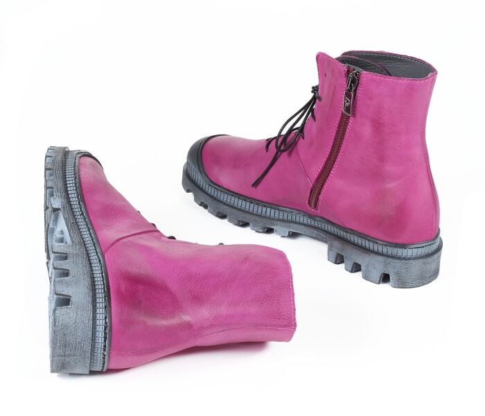 Lofina Stiefeletten violett 965-nero Birte gasoline-bouganville - LOF 19