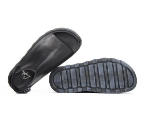 Lofina Sandaletten schwarz 3366-nero Lene gasoline-nero - LOF 29