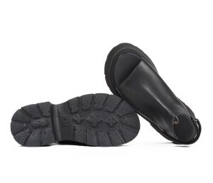 Lofina Sandaletten schwarz 3461 Isabella gasoline-nero - LOF 26