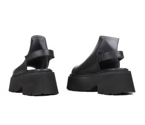 Lofina Sandaletten schwarz 3461 Isabella gasoline-nero - LOF 26