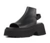 Lofina Sandaletten schwarz 3461 Isabella gasoline-nero - LOF 26