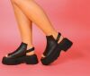 Lofina Sandaletten schwarz 3461 Isabella gasoline-nero - LOF 26