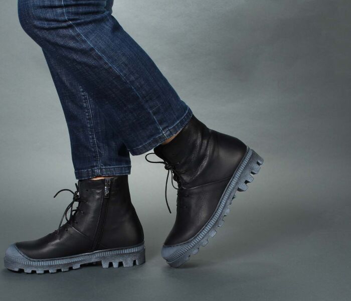 Lofina Stiefeletten schwarz 965-W X-Birte gasoline-nero - LOF W13