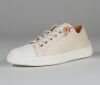 think sneaker beige turna panna/kombi 792-4010 fussbett: lederbezogene wechselbare kork-latex-bettung (pflanzlich gegerbt) kalbsleder pflanzlich  gegerbt - nicht gefärbt ohne absatz die elastik-senkel lassen sich auch durch richtige schnürsenkel ersetzen !klassischer 6 loch-elastik-langschnürer mit klassischer sneaker-schalensohle. durch die lange schnürung bestens anzupassen. eher für den normal bis schlankeren fuß gedacht.