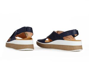 Think Sandaletten blau Meggie indigo 367-8020 - MEG 59