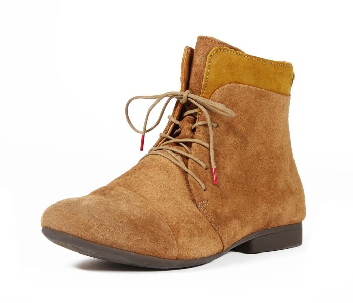 think booties braun guad-2 rum 501-3010 fussbett: lederbezogene wechselbare kork-latex-bettung (pflanzlich gegerbt) echter walkloden von steiner 1888 aus &ouml;sterreich 10 mm absatz west-end booties mit dekorativ betonter vorderkappe. funktionsschn&uuml;rung und seitlicher reissverschluss sorgen f&uuml;r einfachen einstieg und bequemen halt. der hohe schaftrand birgt sportive und formelle kombinationsm&ouml;glichkeiten f&uuml;r rock, kleid oder hose.
