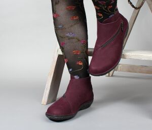 Loints Stiefeletten Fusion plum wein-rot 37534-0539 Vredenheim - LNT 1633