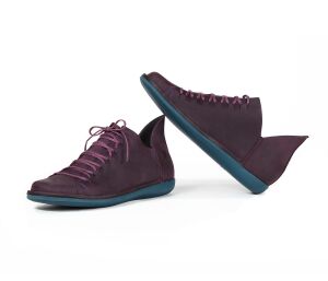 Loints Schnürschuhe Natural cosmic lila 68095-0477 Nieuwvliet - LNT 1635