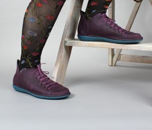 Loints Schnürschuhe Natural cosmic lila 68095-0477 Nieuwvliet - LNT 1635