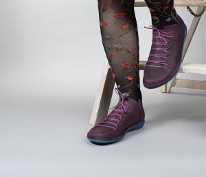 Loints Schnürschuhe Natural cosmic lila 68095-0477 Nieuwvliet - LNT 1635