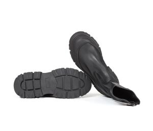Lofina Stiefeletten schwarz 3662 Sofia gasoline-nero - LOF 50
