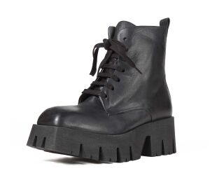 Lofina Stiefeletten schwarz 4221 Smilla gasoline-nero -...