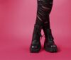 Lofina Stiefeletten schwarz 4221 Smilla gasoline-nero - LOF 43