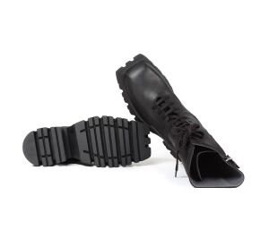 Lofina Stiefeletten schwarz 4222 Smilla gasoline-nero - LOF 48
