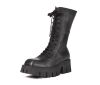 Lofina Stiefeletten schwarz 4222 Smilla gasoline-nero - LOF 48