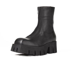Lofina Stiefeletten schwarz 4220 Smilla gasoline-nero -...