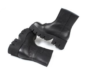 Lofina Stiefeletten schwarz 4220 Smilla gasoline-nero - LOF 49