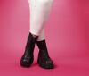 Lofina Stiefeletten schwarz 4220 Smilla gasoline-nero - LOF 49