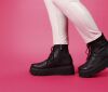 Lofina Stiefeletten schwarz 3127 Maja gasoline-nero - LOF 45