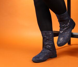 Think Stiefeletten blau Agrat marine 615-8000 - AGR 97