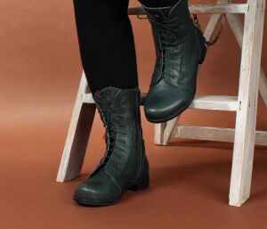 Think Stiefeletten gr&uuml;n Denk atlantic 154-7020 - DKN 705