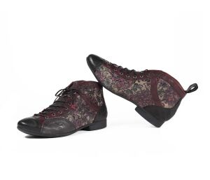 Think Booties schwarz Guad-2 taupe/kombi 618-2010 - GUD 682