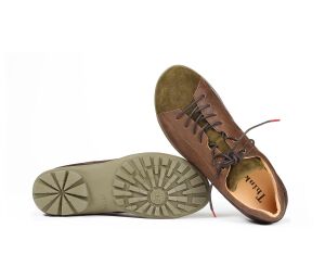 Think Schnürschuhe braun Kong kakao/kombi 590-3040 -...