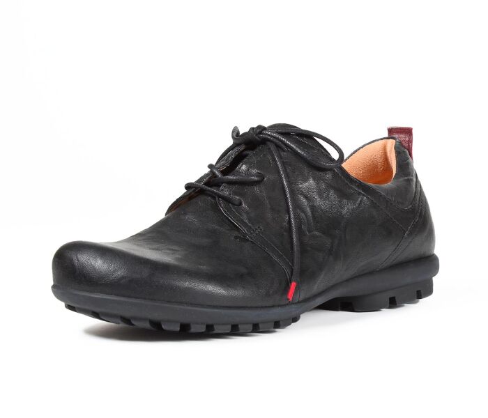 think schn&uuml;rschuhe schwarz kong schwarz/kombi 769-0000 fussbett: lederbezogene wechselbare kork-latex-bettung (pflanzlich gegerbt) lederfutter - vegetabil gegerbt und ungef&auml;rbt 5 mm absatz nach langer zeit ein neuer kong zum schn&uuml;ren...weiter einstieg, nahtfreie ballenpartie und gewohnt unauff&auml;lig/auff&auml;llige think-optik