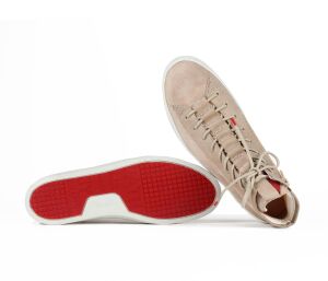 Think Booties beige Kumi linen/kombi 835-4000 - KMI 2