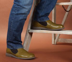 Think Booties grün Rento pera 865-7000 - RNT 12