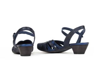 Think Sandaletten blau Aida navy/kombi 906-8000 - AID 1008