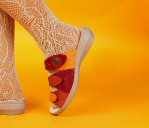 Think Pantoletten rot Camilla fire/kombi 78-5110 - AML 350